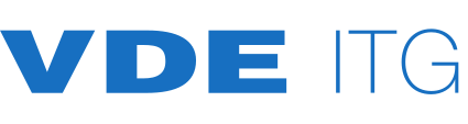 Logo VDE Verband der Elektrotechnik Elektronik Informationstechnik, ITG Informationstechnische Gesellschaft.